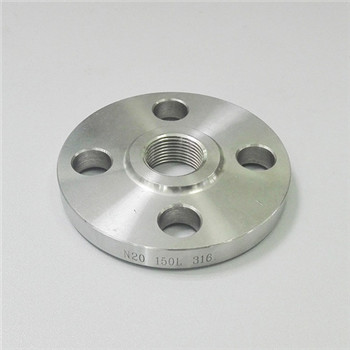 ASTM A182 F51 / 53 fllanxhë çelik inox me diametër të madh 