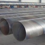 Tub çeliku SSAW EN10219 ASTM A252 API 5L
